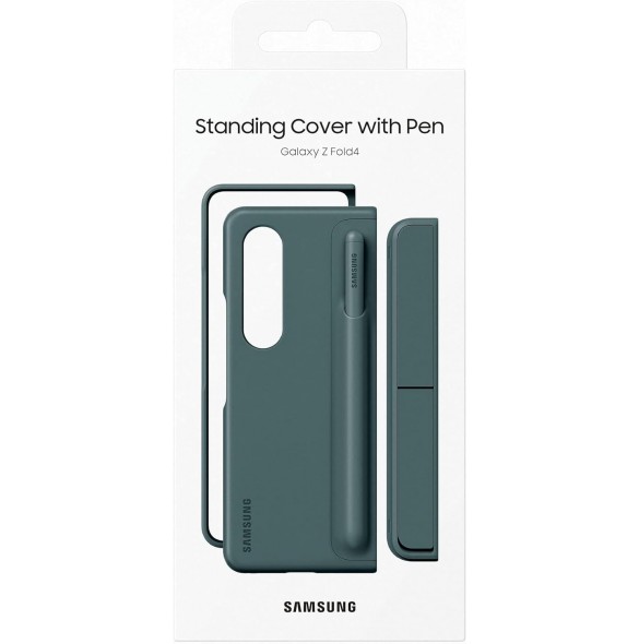 Samsung Galaxy Z Fold 4 stående skal med Pen Grå EF-OF93PCJE