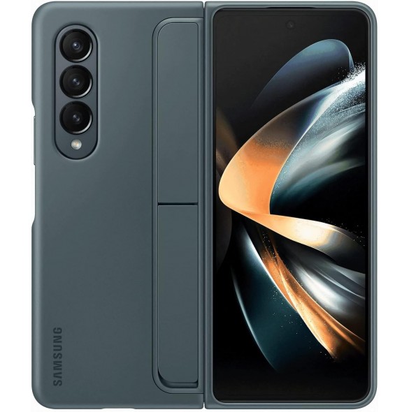 Samsung Galaxy Z Fold 4 stående skal med Pen Grå EF-OF93PCJE