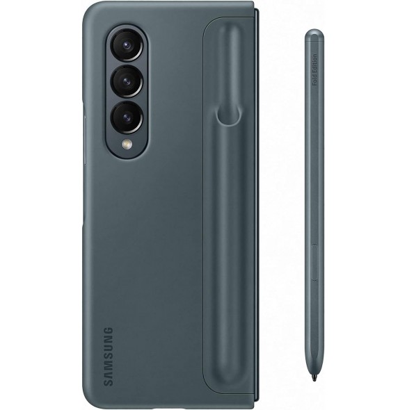 Samsung Galaxy Z Fold 4 stående skal med Pen Grå EF-OF93PCJE