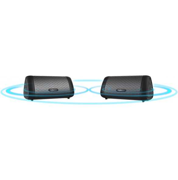 Motorola Lifestyle Sonic Sub 630 Bass Twin - True Wireless Bluetooth-högtalare - IPX5 Vattentät