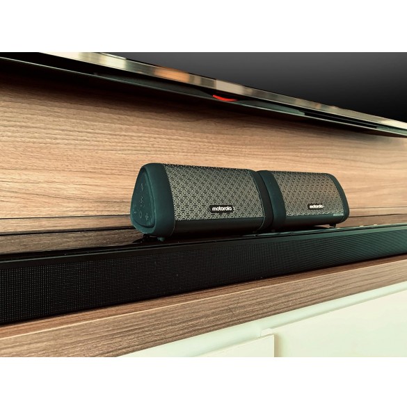 Motorola Lifestyle Sonic Sub 630 Bass Twin - True Wireless Bluetooth-högtalare - IPX5 Vattentät