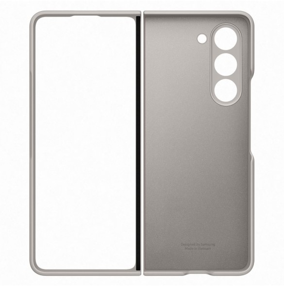 Silikonfodral till Samsung Galaxy Z Fold 5 Slim Fodral + stylus - beige (OF94PCUE)