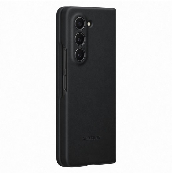 PU-läderfodral till Samsung Galaxy Z Fold 5 - svart (VF946PBE)