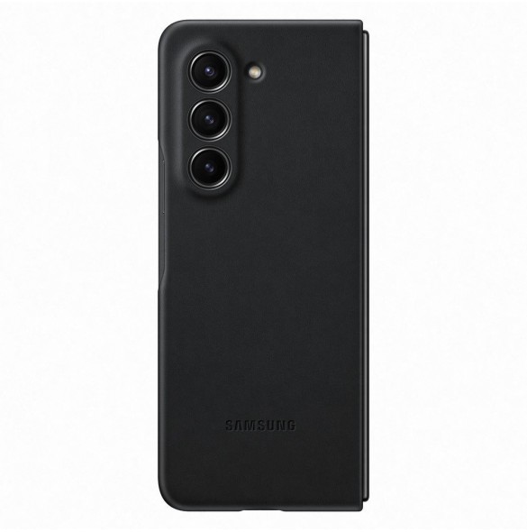 PU-läderfodral till Samsung Galaxy Z Fold 5 - svart (VF946PBE)