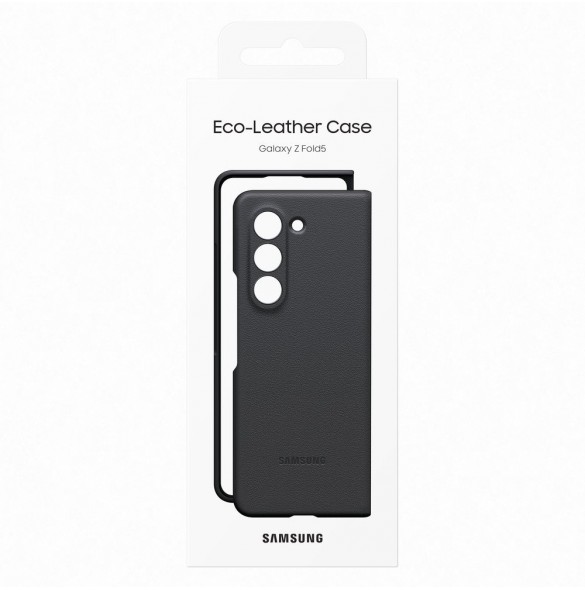 PU-läderfodral till Samsung Galaxy Z Fold 5 - svart (VF946PBE)