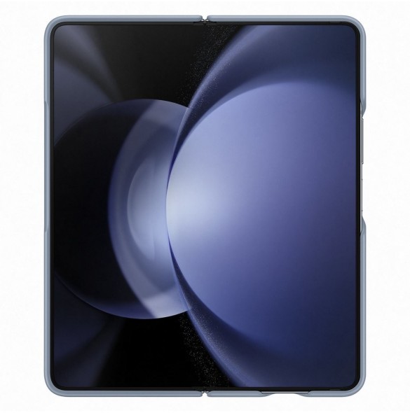 PU-läderfodral till Samsung Galaxy Z Fold 5 - blå