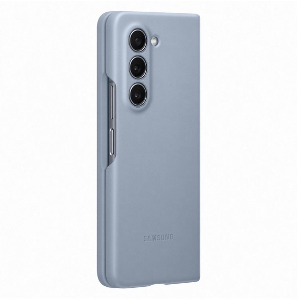 PU-läderfodral till Samsung Galaxy Z Fold 5 - blå