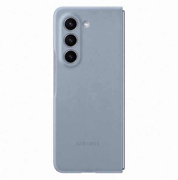 PU-läderfodral till Samsung Galaxy Z Fold 5 - blå