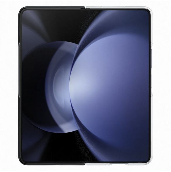 Silikongadgetfodral till Samsung Galaxy Z Fold 5 - genomskinlig
