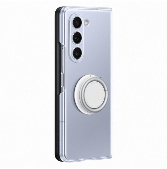 Silikongadgetfodral till Samsung Galaxy Z Fold 5 - genomskinlig