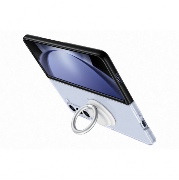 Silikongadgetfodral till Samsung Galaxy Z Fold 5 - genomskinlig