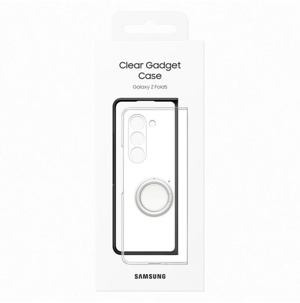 Silikongadgetfodral till Samsung Galaxy Z Fold 5 - genomskinlig