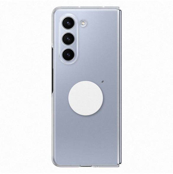 Silikongadgetfodral till Samsung Galaxy Z Fold 5 - genomskinlig