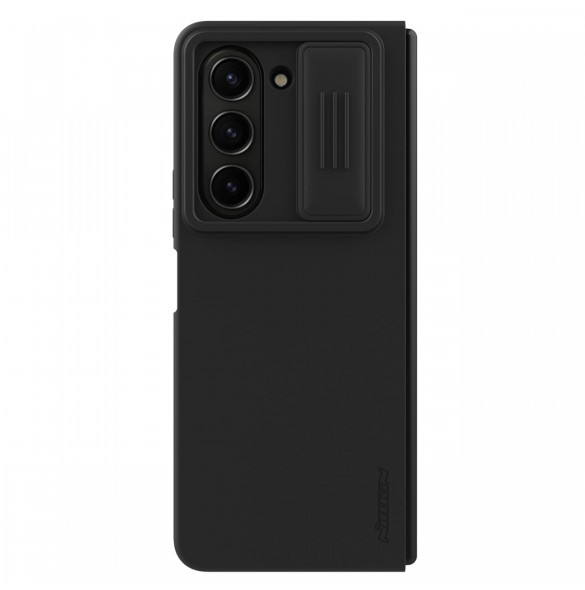 Nillkin CamShield Silikonfodral till Samsung Galaxy Z Fold 5 med kameraskydd - Svart