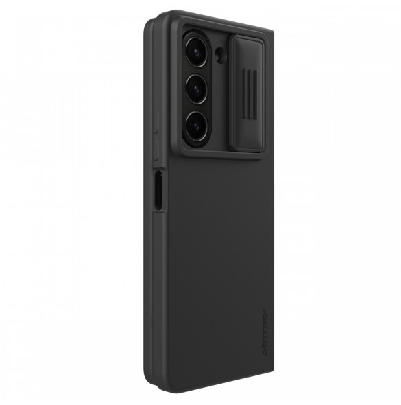 Nillkin CamShield Silikonfodral till Samsung Galaxy Z Fold 5 med kameraskydd - Svart