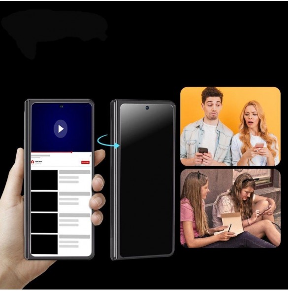HÄRDAT GLAS Whitestone EA GLASS 2-PACK GALAXY Z Fold 5 SEKRETESS