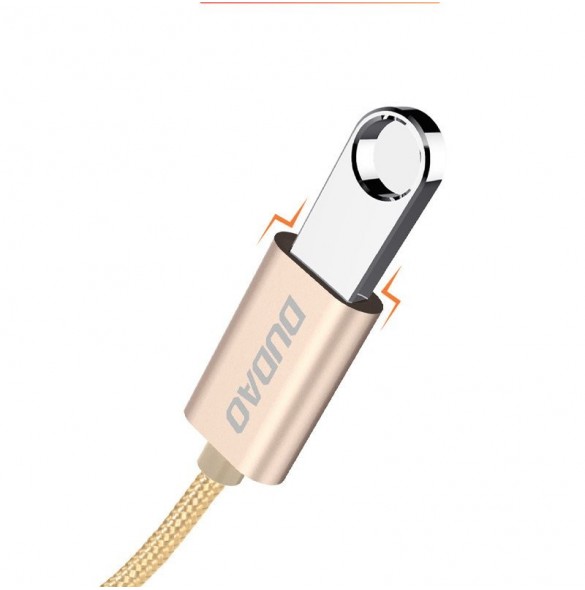 Dudao adapteradapter OTG-kabel från USB 2.0 till mikro-USB grå (L15M)
