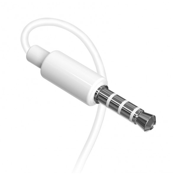 Dudao in-ear trådbunden minijack 3,5 mm headset vit (X10S vit)