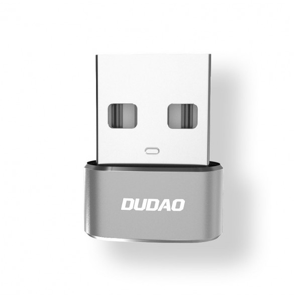 Dudao-adapter från USB Type-C till USB-svart (L16AC svart)