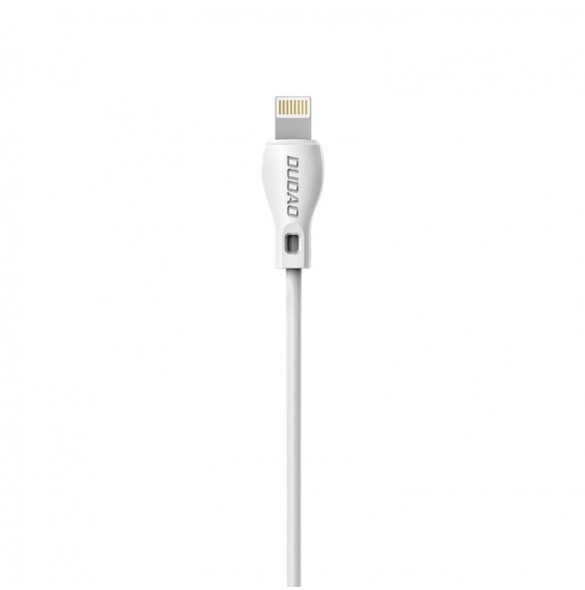 Dudao-kabel USB / Lightning 2.1A-kabel 2m vit (L4L 2m vit)