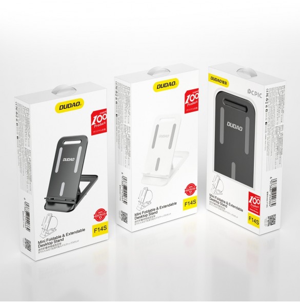 Dudao ställ för telefon surfplatta svart (F14S)