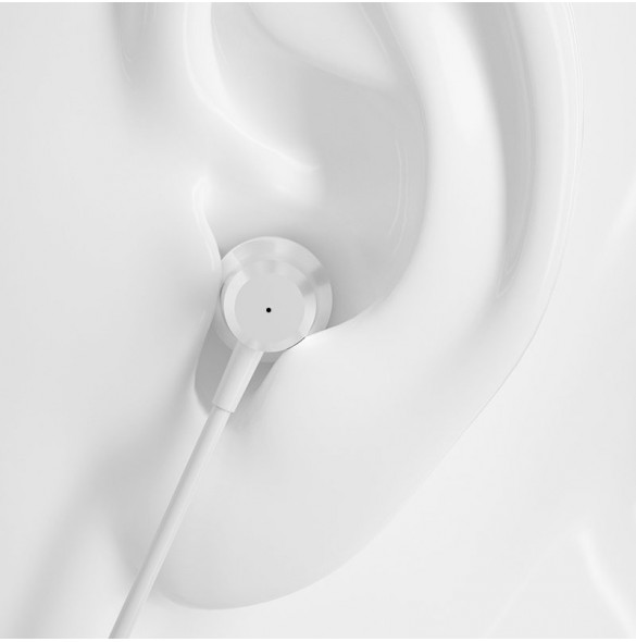 Dudao in-ear hörlurar headset med fjärrkontroll och mikrofon 3,5 mm minijack silver (X10 Pro silver)