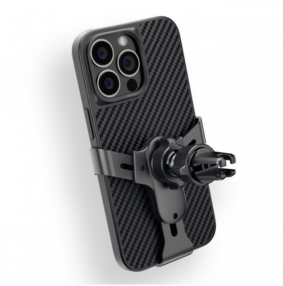Dudao gravitationell smartphonehållare svart (F7s)