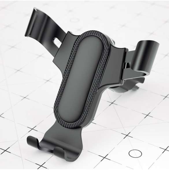 Dudao gravitationell smartphonehållare svart (F7s)