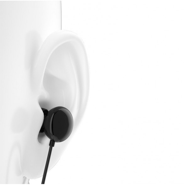 Dudao in-ear hörlurar headset med fjärrkontroll och mikrofon minijack 3,5 mm svart (X11Pro svart)