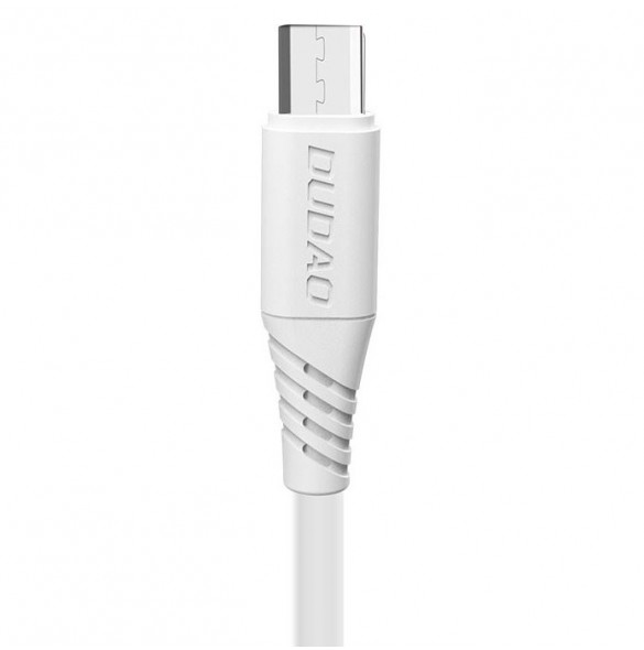 Dudao-kabel USB / micro USB-kabel 5A 1m vit (L2M 1m vit)