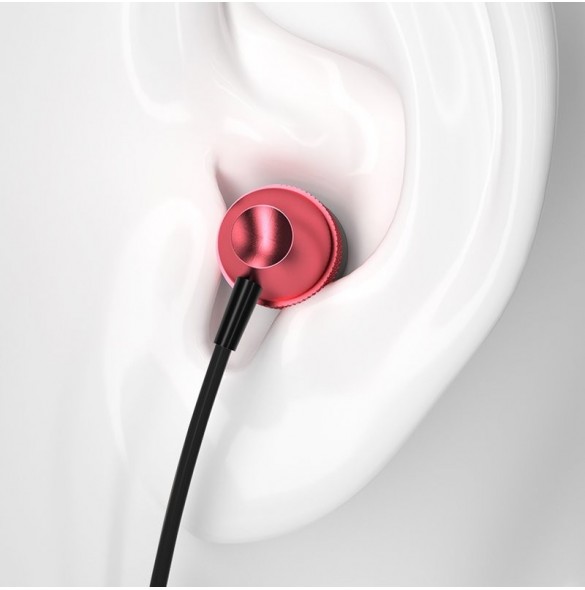 Dudao trådbundna in-ear hörlurar Headset med 3,5 mm miniuttag guld (X2Pro guld)