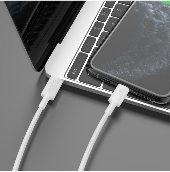 USB C kabel - Lightning 30W PD 1m Dudao - vit