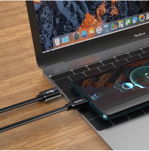Dudao-kabel USB-kabel - USB Type C Super Fast Charge 1 m svart (L5G-Black)