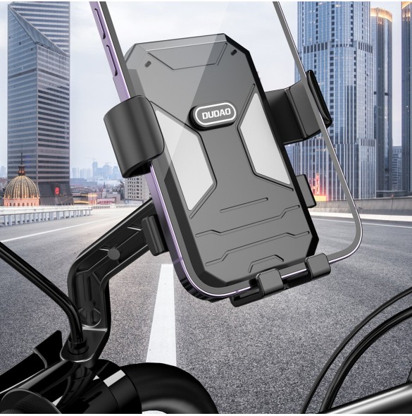 Dudao F7C+ cykel / motorcykel telefonhållare - svart