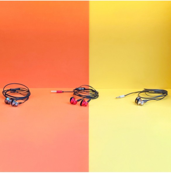 Dudao Metal Wired Earbuds 3,5 mm Mini Jack Grey (X2C-Gray)