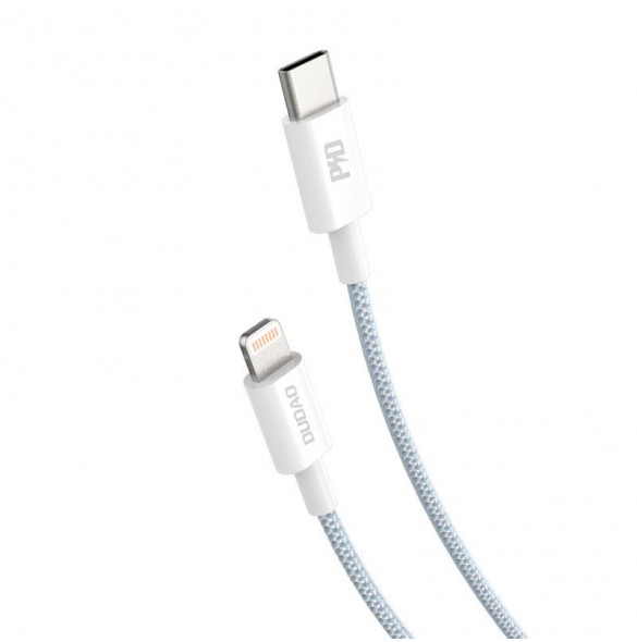 Dudao L6E kabel USB Typ C - Lightning PD 20W 1m vit (L6E)