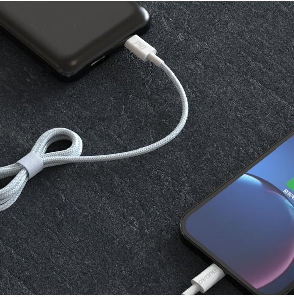 Dudao L6E kabel USB Typ C - Lightning PD 20W 1m vit (L6E)
