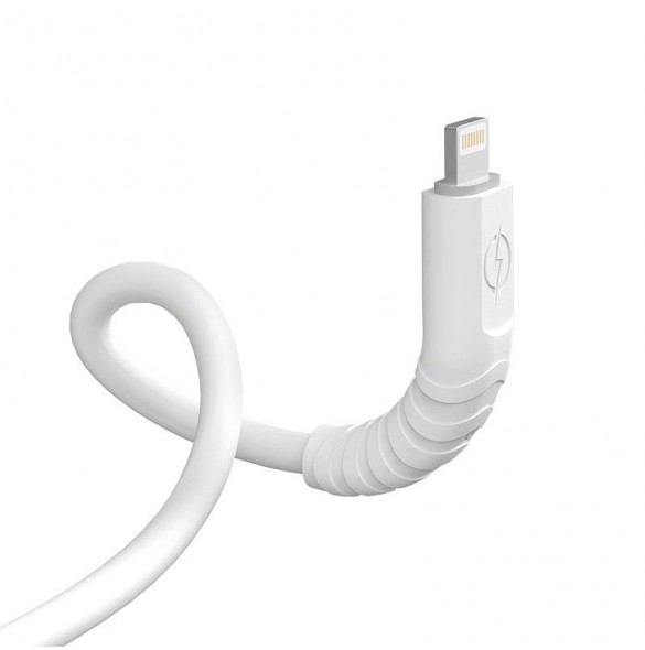 Dudao-kabel, USB Typ C-kabel - Lightning 6A 65W PD vit (TGL3X)