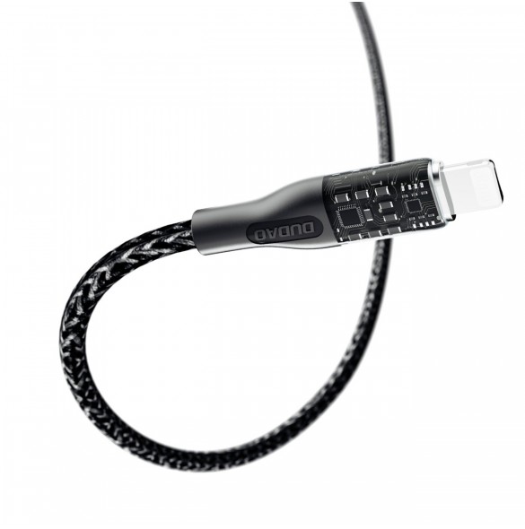Snabbladdningskabel 30W 1m USB-C - Lightning Dudao L22 - grå