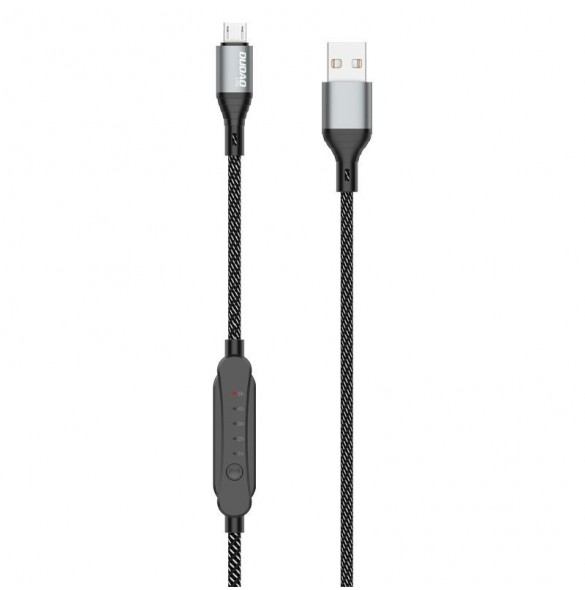 Dudao USB-kabel - micro USB 5 A 1 m timer timer 1 - 5 timmar svart (L7xsM)