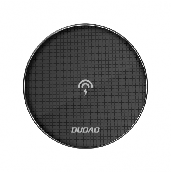 Dudao ultratunn snygg trådlös Qi-laddare 10 W svart (A10B svart)