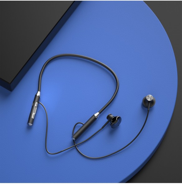 Dudao In-Ear trådlösa Bluetooth-hörlurar Headset Svart (U5 Plus svart)