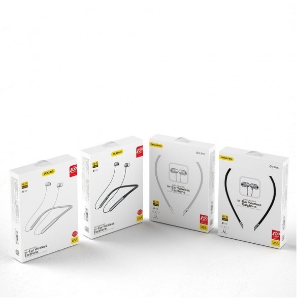 Dudao Wireless In-ear Sports Bluetooth-hörlurar Silver (U5a-Silver)