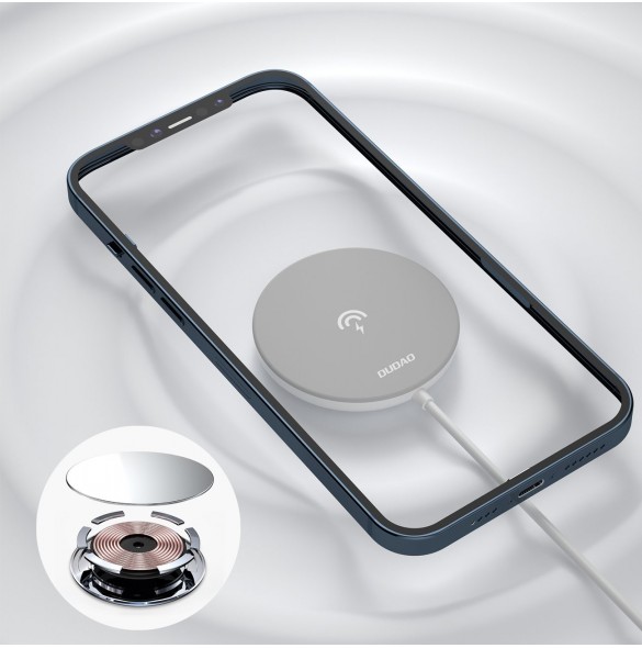 Dudao induktionsladdare Qi 15W vit (A12Pro)