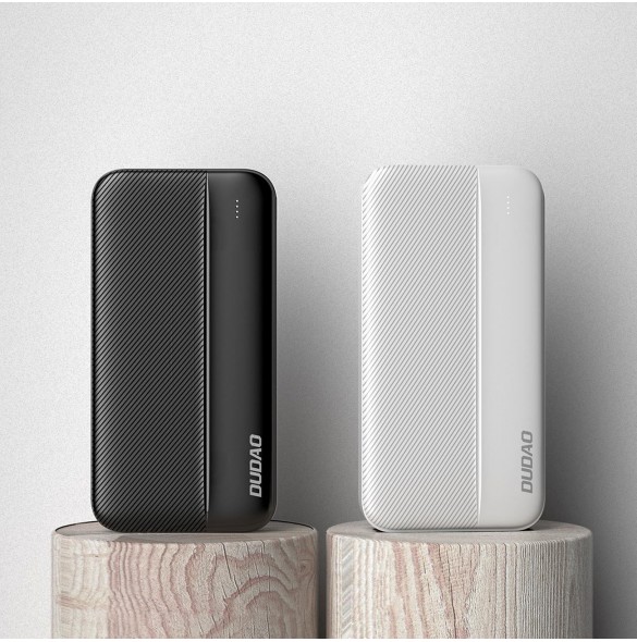 Dudao powerbank 20000mAh 2xUSB-A 10W vit (K4S+)