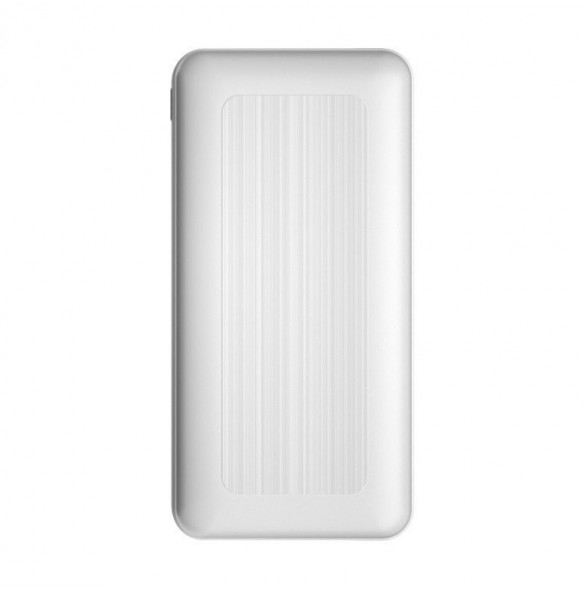 Dudao powerbank 20000 mAh Strömförsörjning 20 W Snabbladdning 3.0 2x USB / USB Typ C vit (K12PQ + vit)