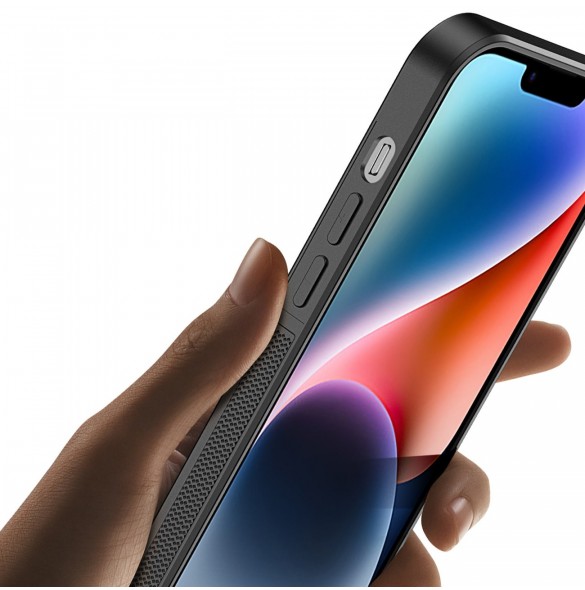3-i-1 plånboksfodral med ställ för iPhone 15 Plus MagSafe RFID Blocker Dux Ducis Rafi Mag - Svart
