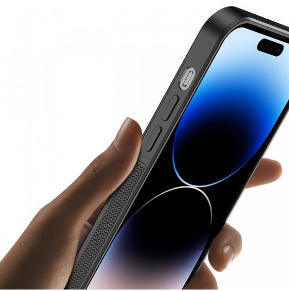 3-i-1 plånboksfodral med ställ för iPhone 15 Pro MagSafe RFID Blocker Dux Ducis Rafi Mag - Svart
