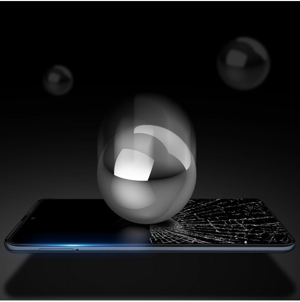 Dux Ducis 10D härdat glas 9H helskärmshärdat glas med ram Motorola Moto G52 svart (väskvänlig)
