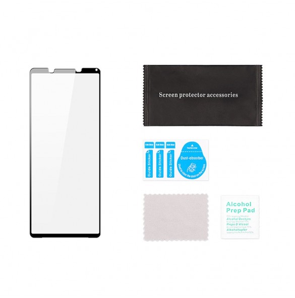 Dux Ducis 10D härdat glas härdat glas för Sony Xperia 1 V 9H med svart ram